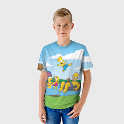 Детская футболка 3D The Simpsons - фото 2