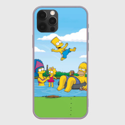 Чехол для iPhone 12 Pro Max The Simpsons