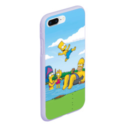 Чехол для iPhone 7Plus/8 Plus матовый The Simpsons - фото 2