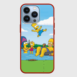 Чехол для iPhone 13 Pro The Simpsons