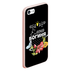 Чехол для iPhone 5/5S матовый Богиня Елена - фото 2