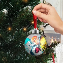 Ёлочный шар Ванпанчмен замах - фото 2