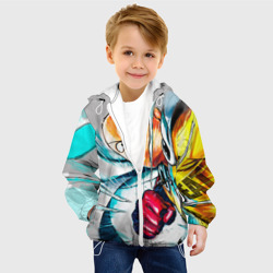 Детская куртка 3D Ванпанчмен замах - фото 2