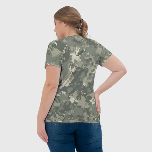 Женская футболка 3D O I +, цвет 3D печать - фото 7