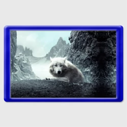 Магнит 45*70 Волк в горах