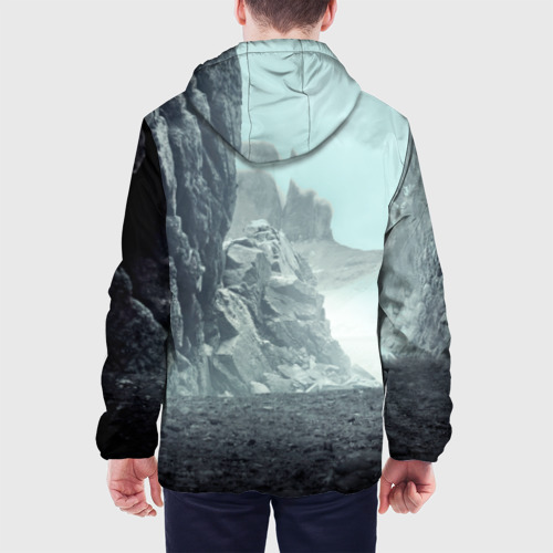 Мужская куртка 3D Волк в горах, цвет 3D печать - фото 5