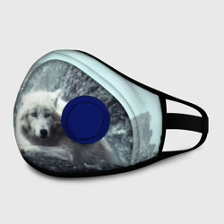 Маска из неопрена Волк в горах