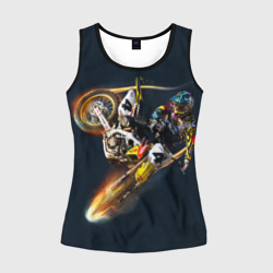 Женская майка 3D Motorcycle Racing