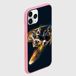 Чехол для iPhone 11 Pro Max матовый Motorcycle Racing - фото 2