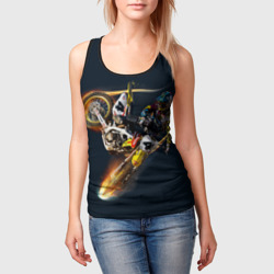 Женская майка 3D Motorcycle Racing - фото 2