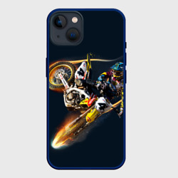Чехол для iPhone 14 Plus Motorcycle Racing
