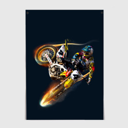 Постер Motorcycle Racing