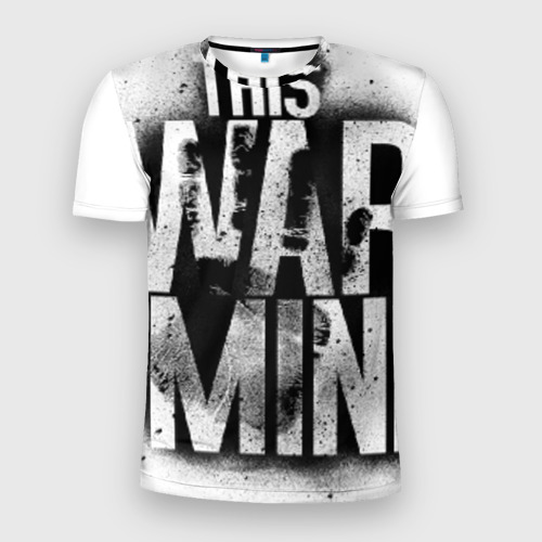 Мужская футболка 3D Slim This War Of Mine