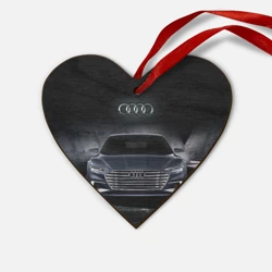 Деревянная игрушка Сердце Audi