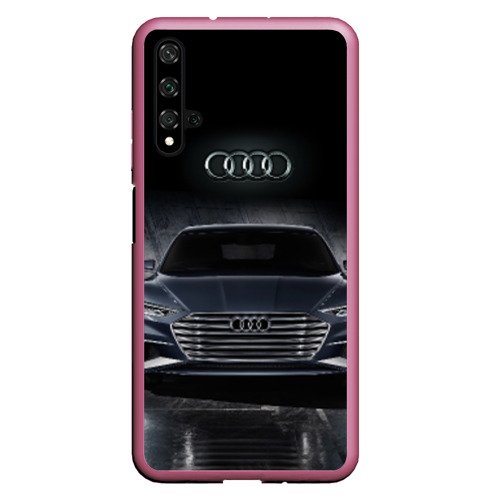 Чехол для Honor 20 Audi, цвет малиновый