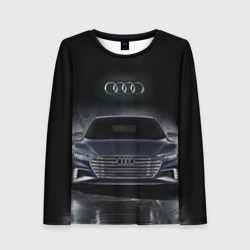 Женский лонгслив 3D Audi