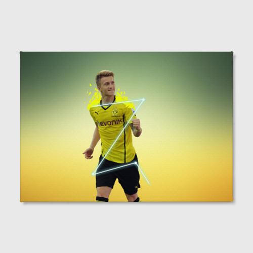 Холст прямоугольный Marco Reus, цвет 3D печать - фото 2