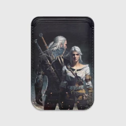 Картхолдер Magsafe магнитный Geralt and Ciri