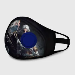 Маска из неопрена Geralt and Ciri
