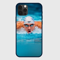 Чехол для iPhone 12 Pro Пловец