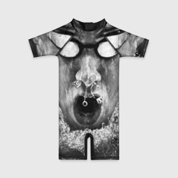 Детский купальный костюм 3D Пловец