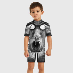 Детский купальный костюм 3D Пловец - фото 2