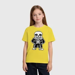 Детская футболка хлопок Undertale Sans - фото 2