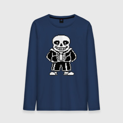 Мужской лонгслив хлопок Undertale Sans