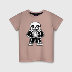 Детская футболка хлопок Undertale Sans