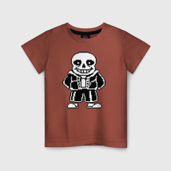 Детская футболка хлопок Undertale Sans