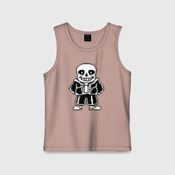 Детская майка хлопок Undertale Sans