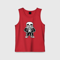 Детская майка хлопок Undertale Sans