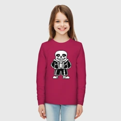Детский лонгслив хлопок Undertale Sans - фото 2
