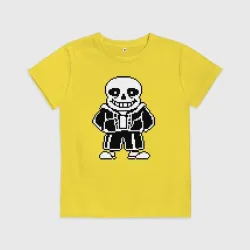 Детская футболка хлопок Undertale Sans