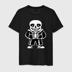 Мужская футболка хлопок Undertale Sans