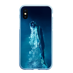 Чехол для iPhone XS Max матовый Под водой