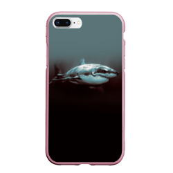 Чехол для iPhone 7Plus/8 Plus матовый Акула