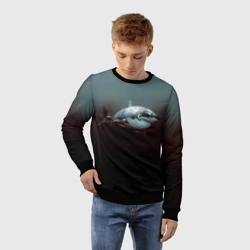 Детский свитшот 3D Акула - фото 2