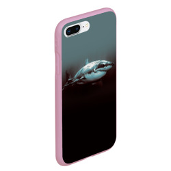 Чехол для iPhone 7Plus/8 Plus матовый Акула - фото 2
