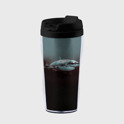 Термокружка-непроливайка Акула