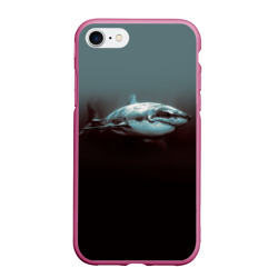 Чехол для iPhone 7/8 матовый Акула