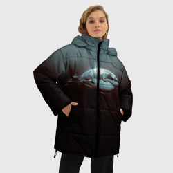 Женская зимняя куртка Oversize Акула - фото 2
