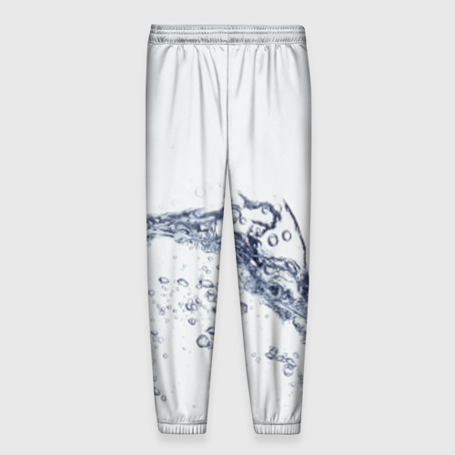 Мужские брюки 3D Белая вода, цвет 3D печать - фото 2