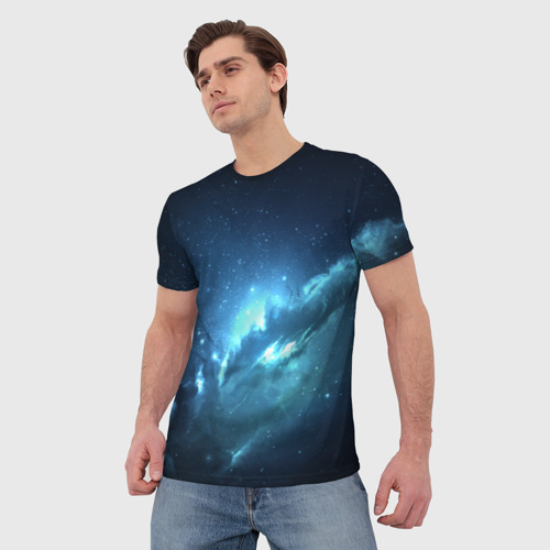 Мужская футболка 3D Atlantis Nebula, цвет 3D печать - фото 3