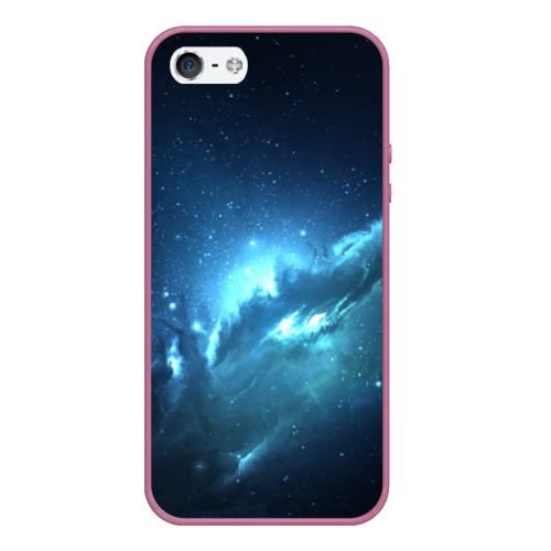 Чехол для iPhone 5/5S матовый Atlantis Nebula, цвет розовый