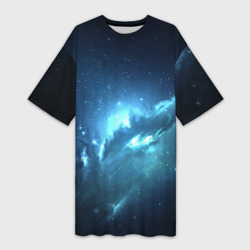 Платье-футболка 3D Atlantis Nebula
