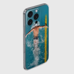 Чехол для iPhone 16 Pro Max силиконовый с защитой камеры Баттерфляй - фото 2