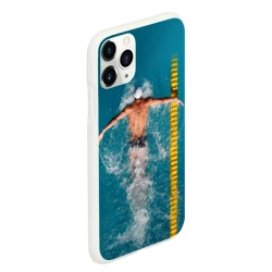 Чехол для iPhone 11 Pro Max матовый Баттерфляй - фото 2