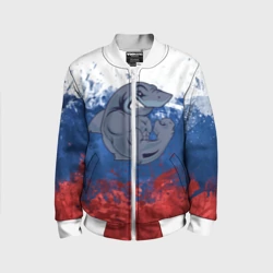 Детский бомбер 3D Акула