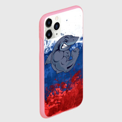 Чехол для iPhone 11 Pro Max матовый Акула - фото 2